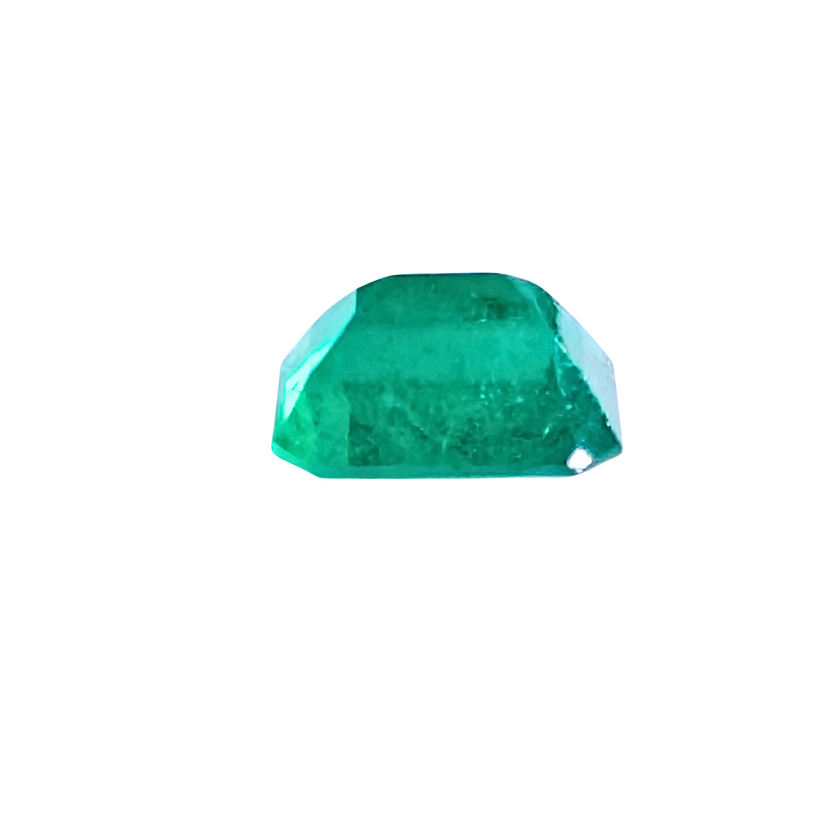 Esmeralda Facetada Rectangular Corte Esmeralda 6.3 x 5.22 mm