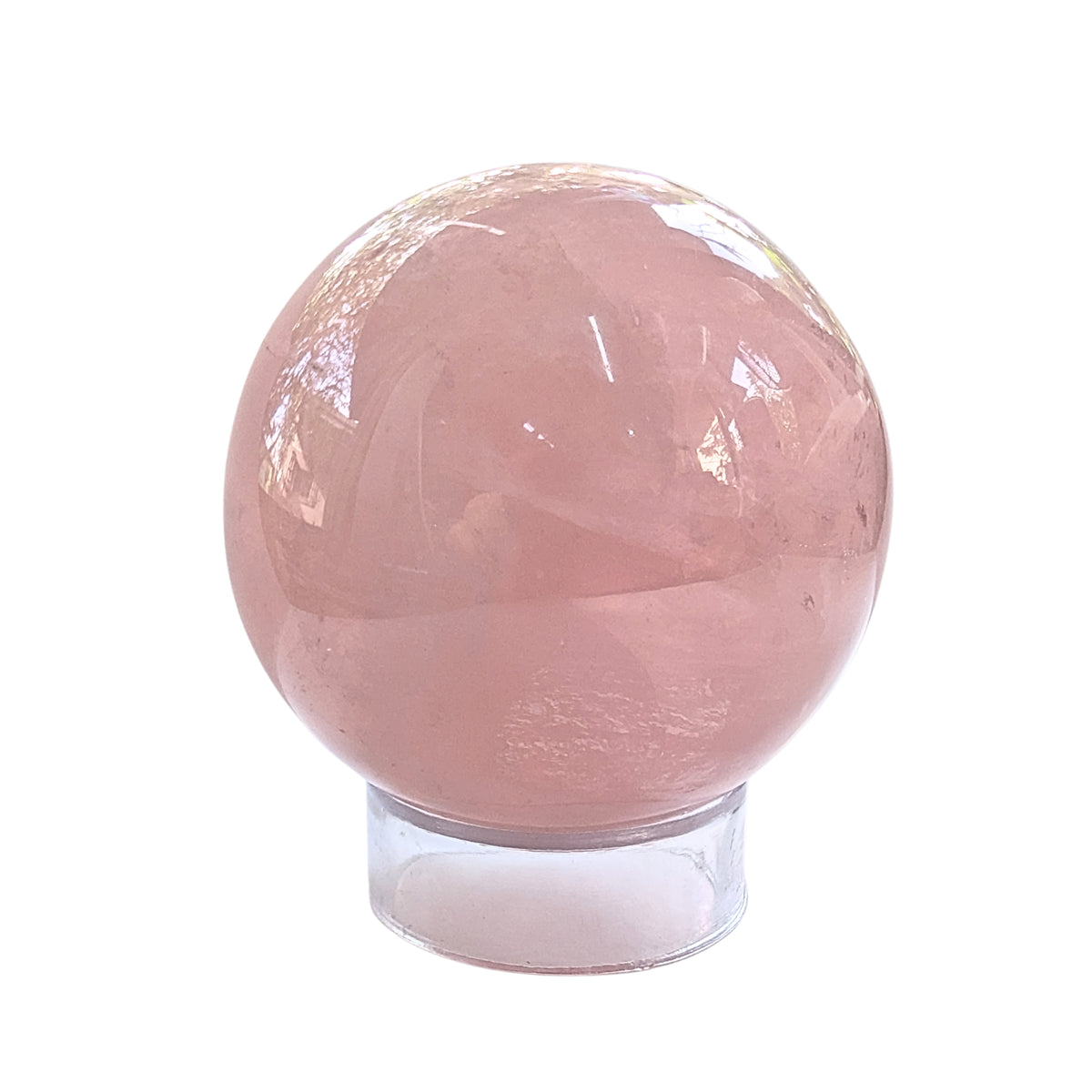 Esfera de Cuarzo rosado aprox. 5 cm