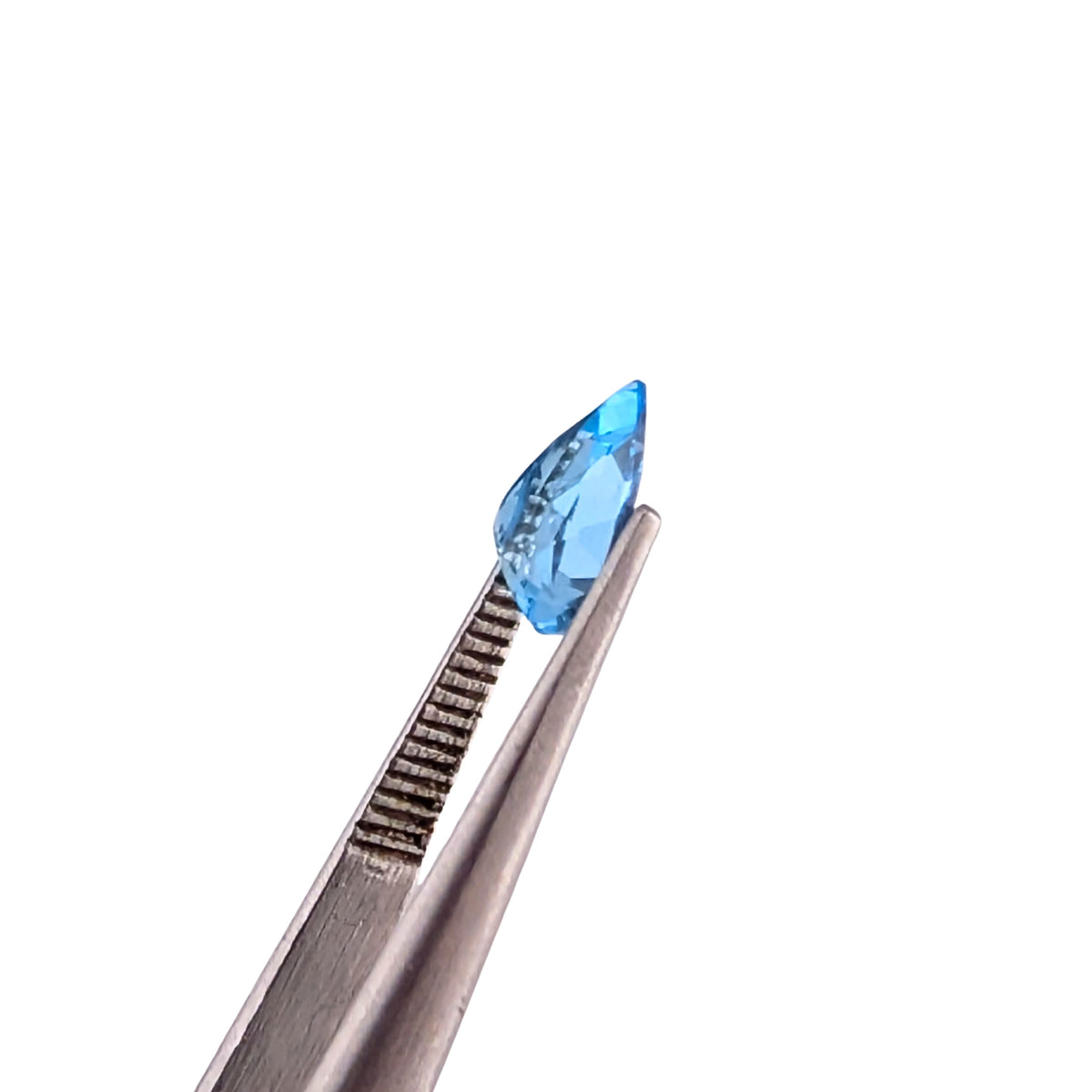 Topacio Swiss Blue Facetado Gota 8 x 5 mm