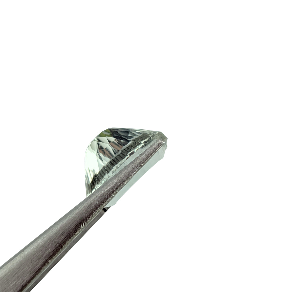 Prasiolita (Amatista Verde) Facetada Ovalada 14 x 10 mm