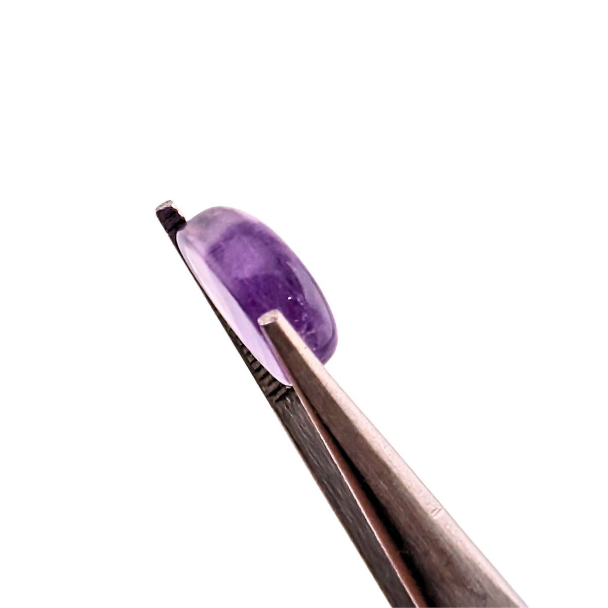 Fluorita Morado Cabuchón Redondo 8mm