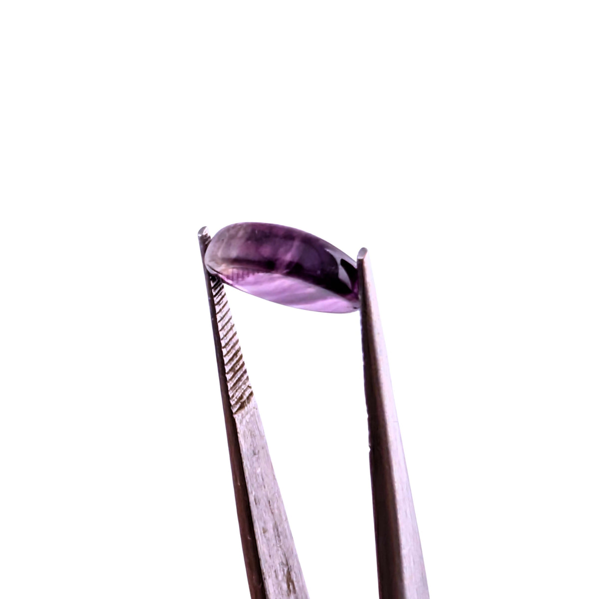 Fluorita Morado Cabuchón Redondo 10mm
