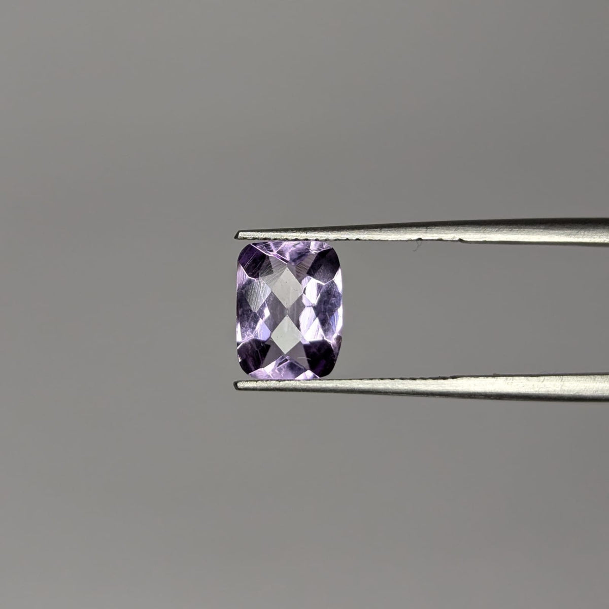 Amatista Lavanda Facetado Rectángular 6 mm x 8 mm
