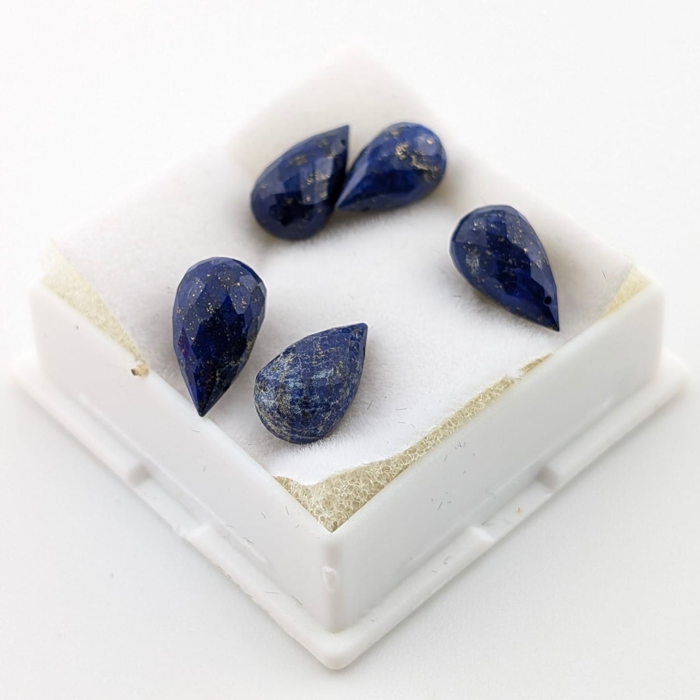 Lapislazuli Briolette 11 x 6 mm