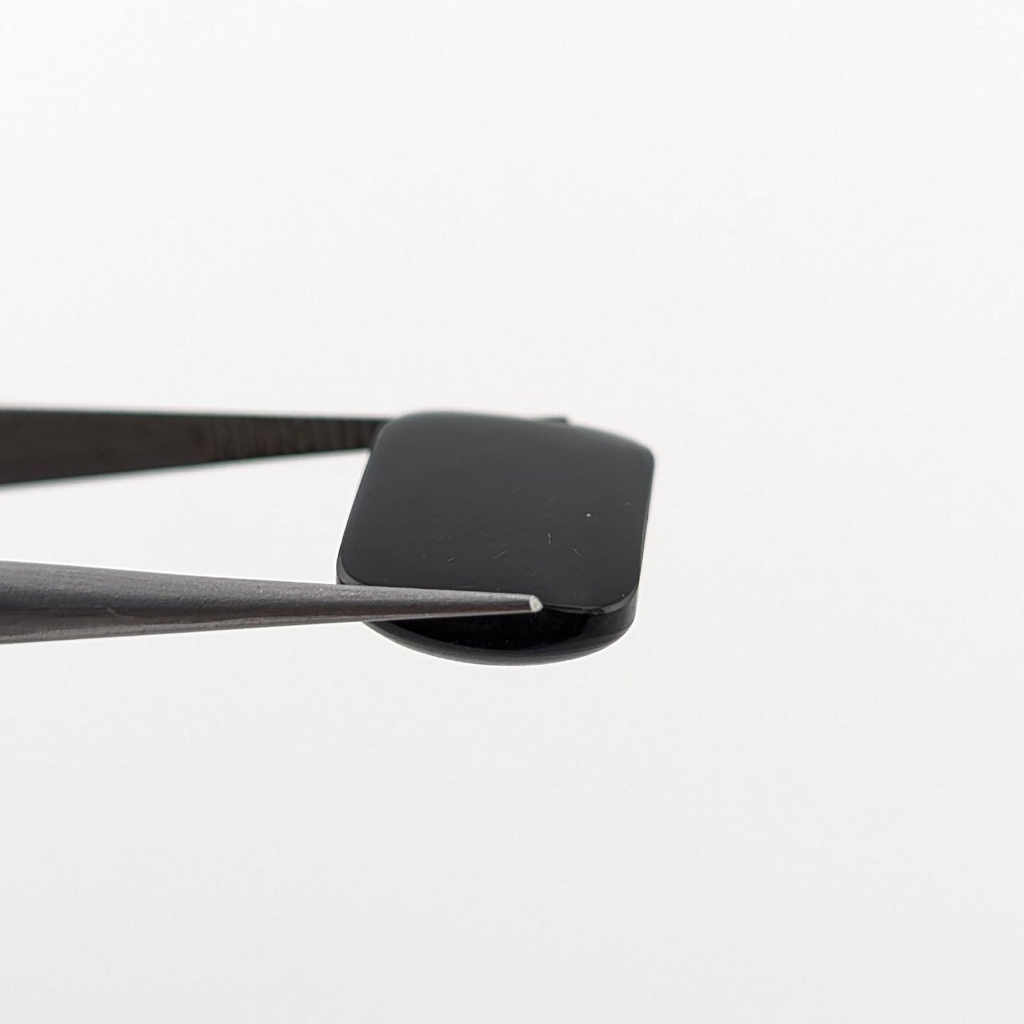 Ónix Negro Cabuchon Rectángular 14 mm x 10 mm