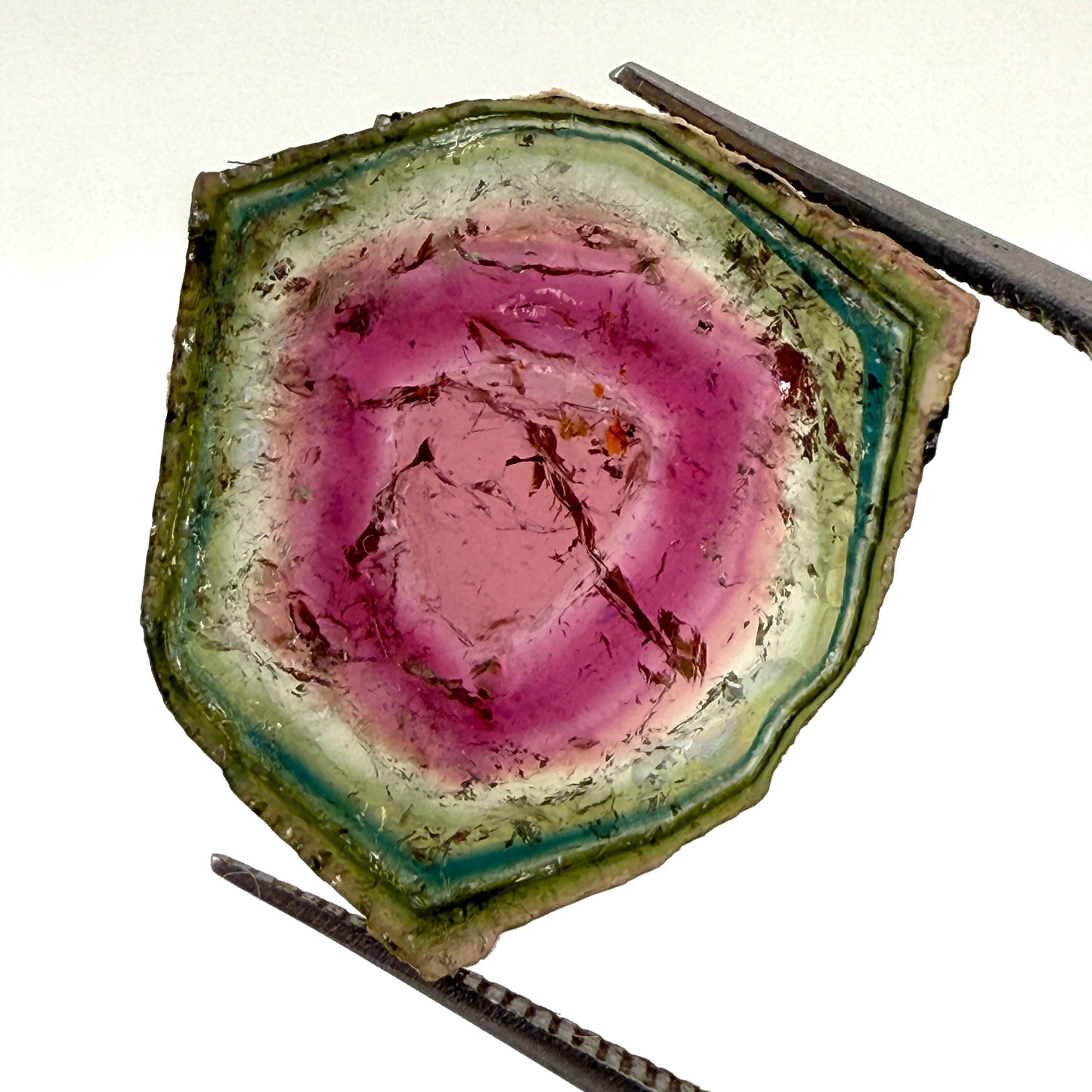 Par de Turmalina Sandía ~2 cm