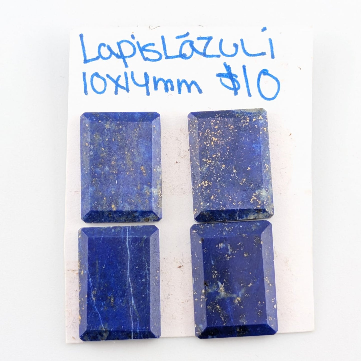 Lapislázuli Cabuchon Rectángular 10 mm x 14 mm