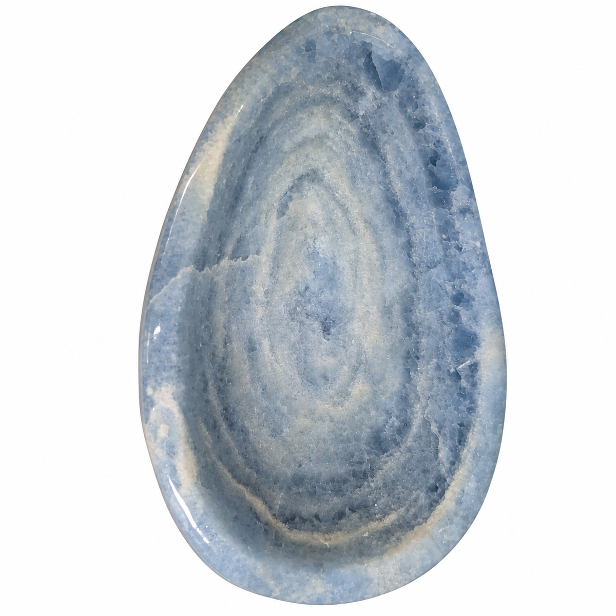 Bowl de Calcita Azul 15 x 9 x 3.5 cm