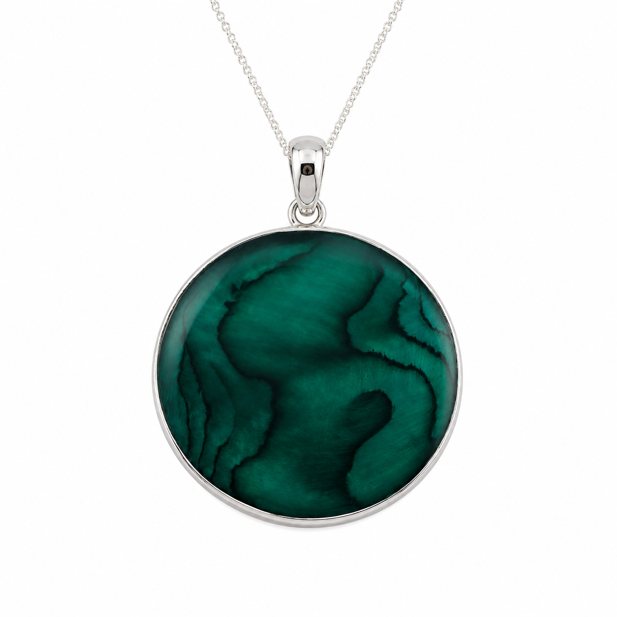 Collar de plata 925 Árbol Indo