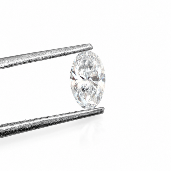 Diamante de Laboratorio Facetado Ovalado 5 x 3 mm