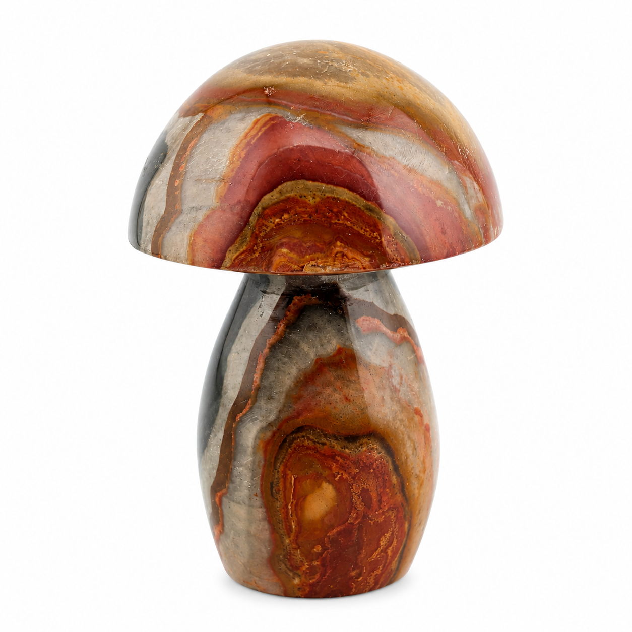 Hongo de Jaspe Piolicromo 6 cm