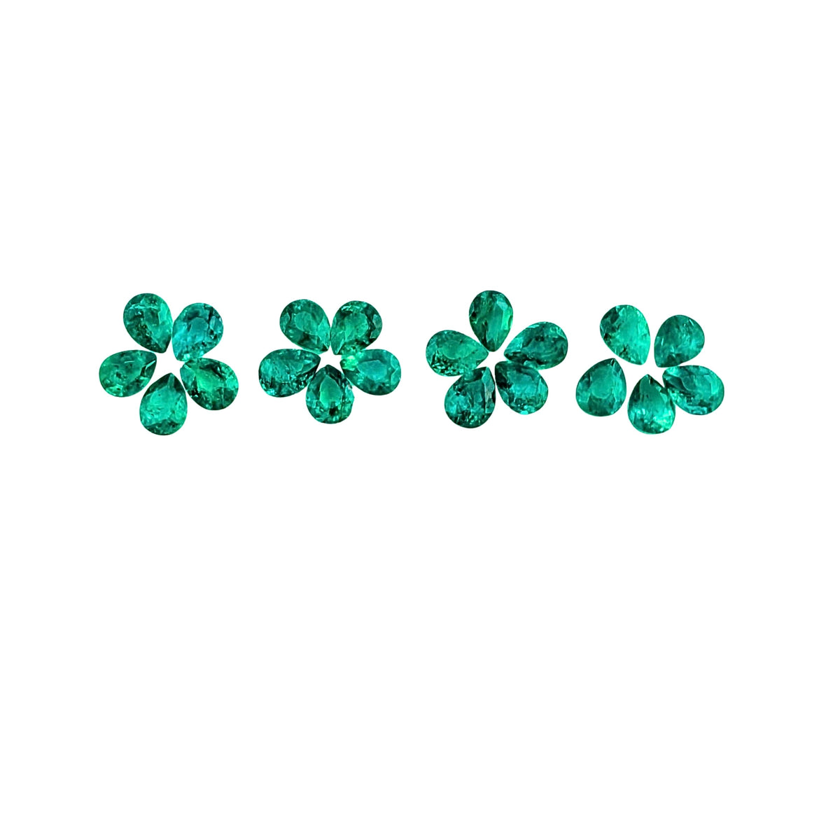 Esmeralda Facetada Ovalada 4 x 3 mm