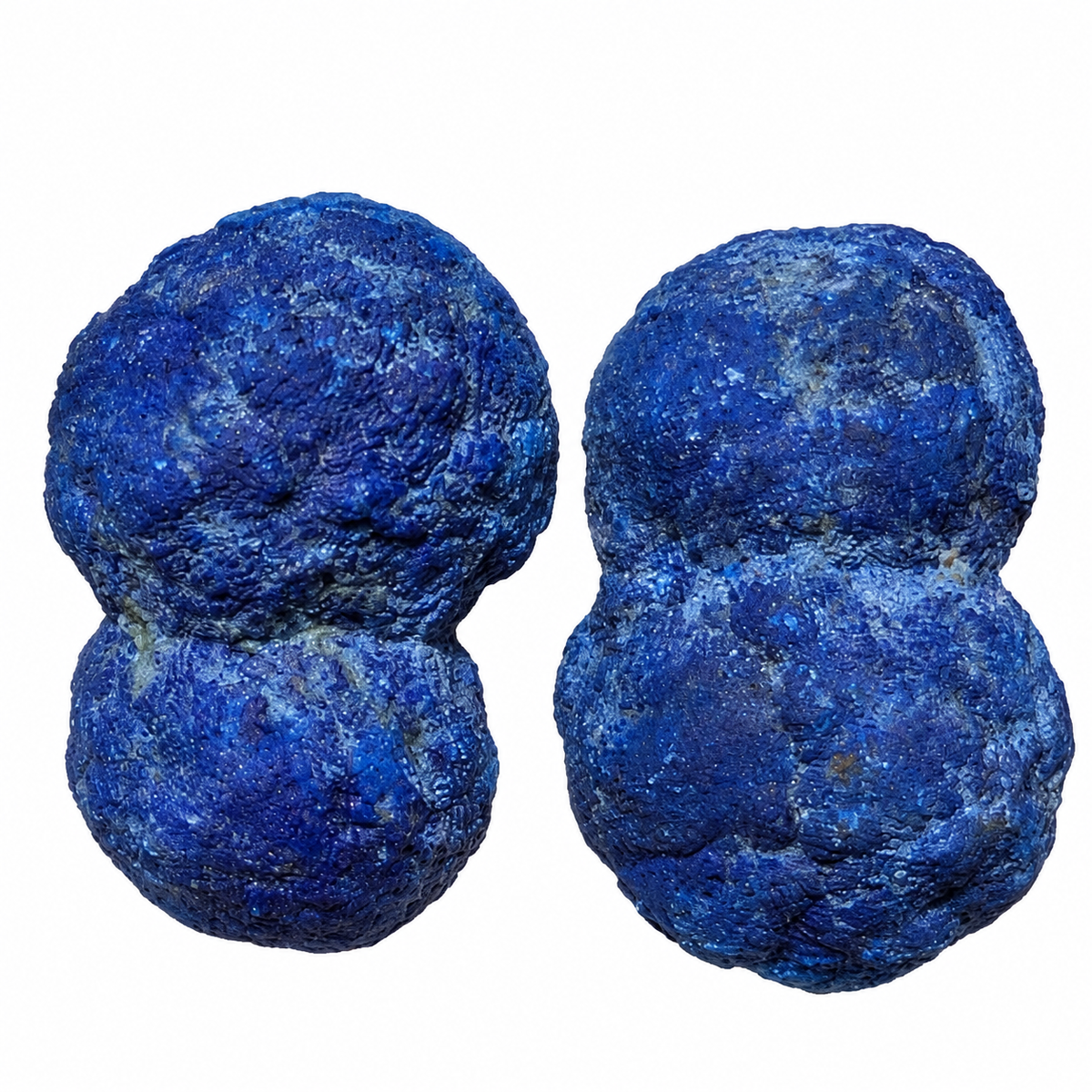 Mitad de Geoda de Azurita en Bruto 23 x 15 mm