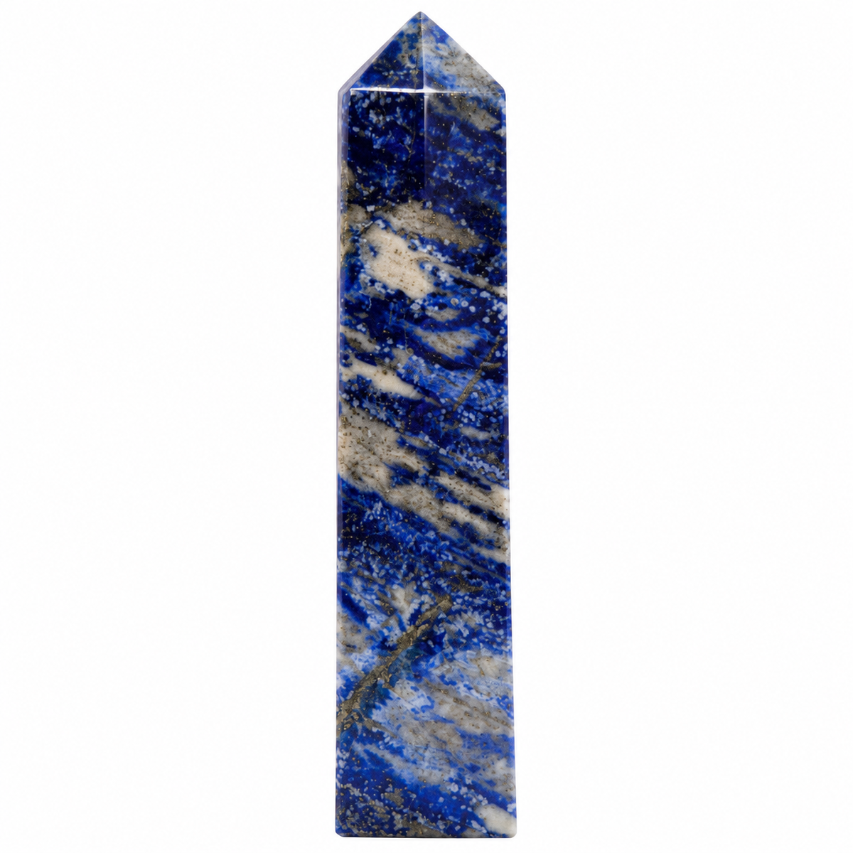 Obelisco Pulido de Lapislázuli 12 cm