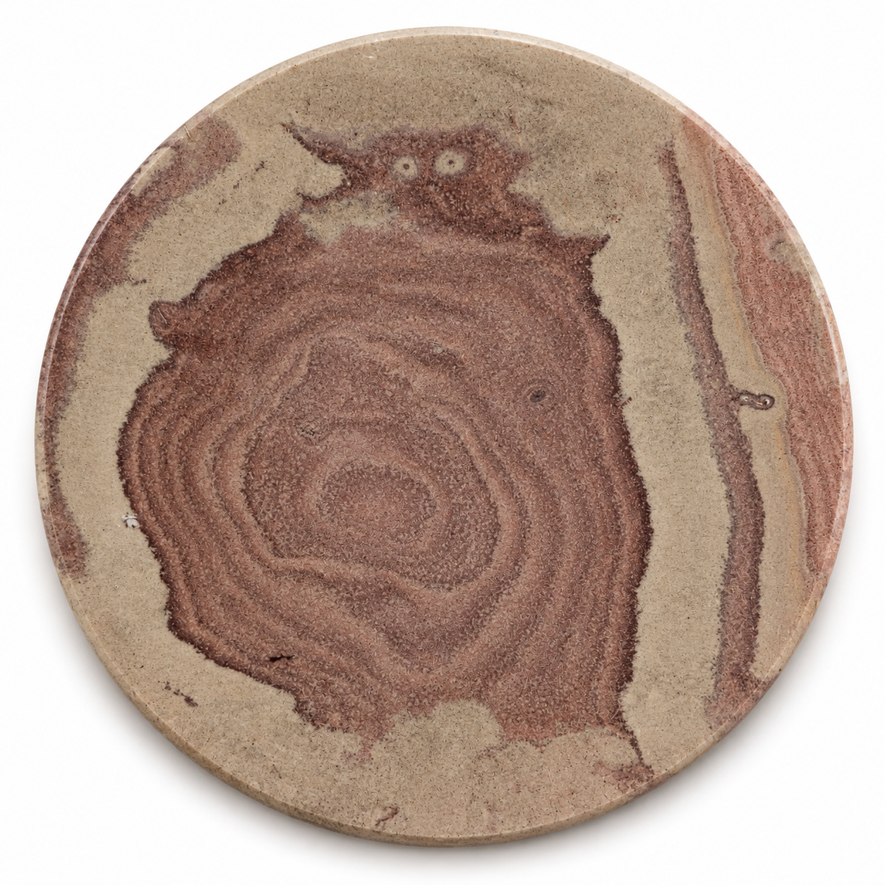 Plato de Ónix de Marruecos redondo 11 cm