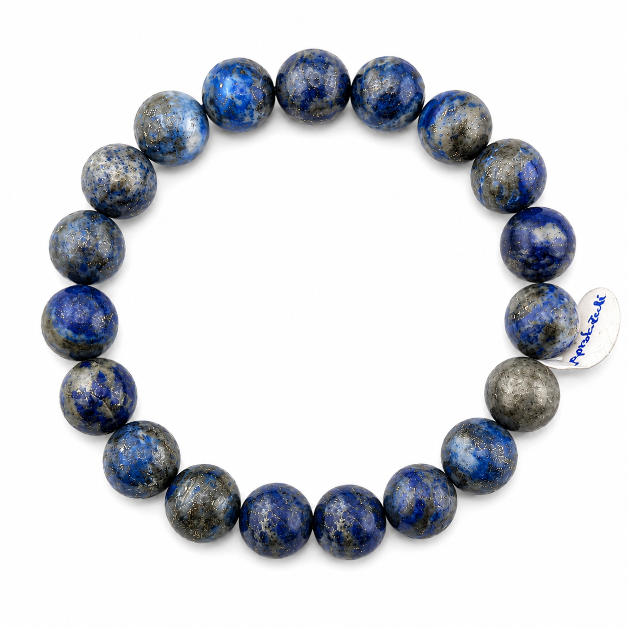 Pulsera Elástica de Lapislazuli