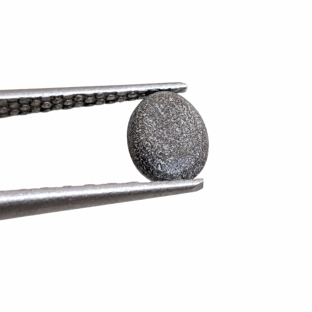 Zafiro Estrella Negro Cabuchón Ovalado 7 x 5 mm