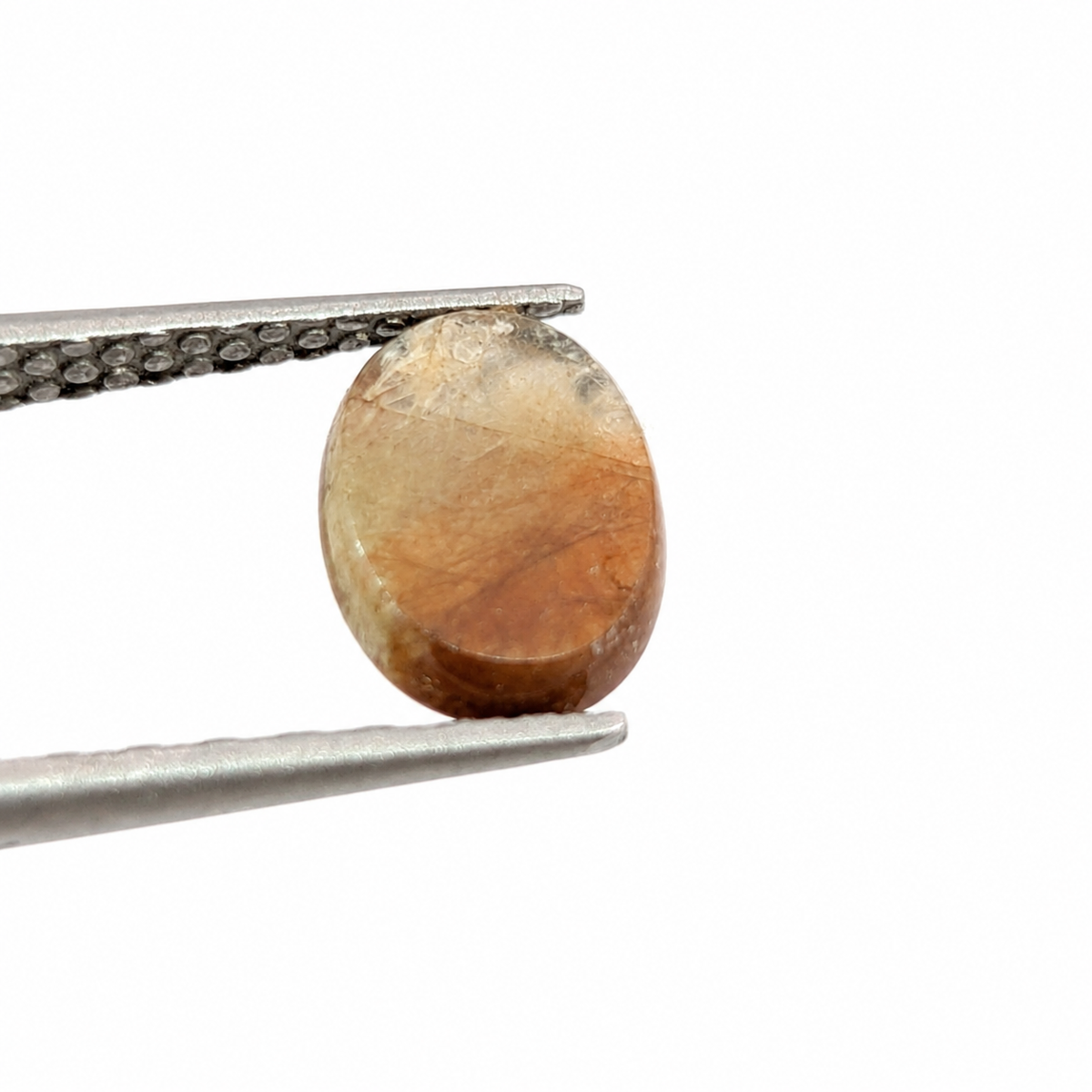 Zafiro Gold Sheen Facetado Ovalado 8 x 6 mm