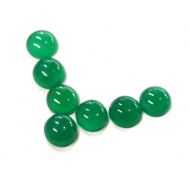 Ónix verde 7 mm