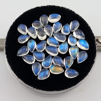 Piedra Luna Arcoiris 6x4 mm