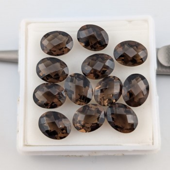 Cuarzo Ahumado 9x7 mm