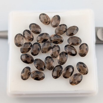 Cuarzo Ahumado 4x6 mm