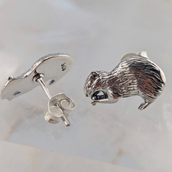 Aretes Agouti (plata)