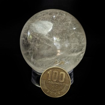 Esfera de Cuarzo Blanco 6.5 cm