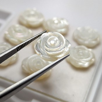 Flor Madre Perla 12 mm