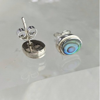 Aretes Concha Paua