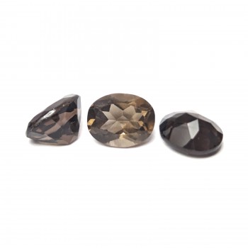 Cuarzo Ahumado 9x7 mm