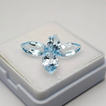 Topacio Sky Blue 10 x 5 mm