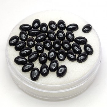 Ónix negro 6x4 mm