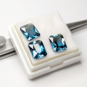 Topacio Azul London 9x7 mm