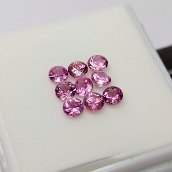 Zafiro Rosado 4 mm