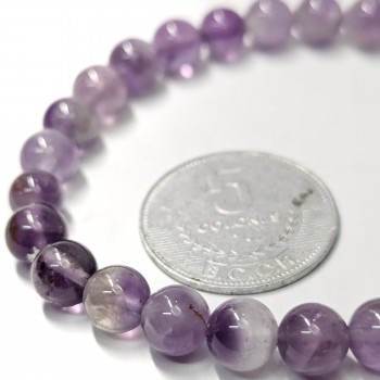 Pulsera de Amatista (6.7 mm)