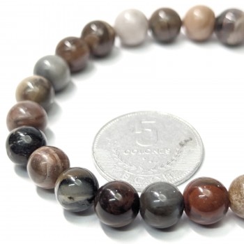 Pulsera de Madera Petrificada