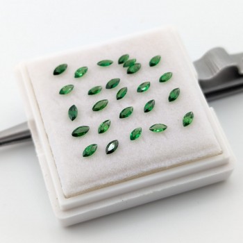 Tsavorita 4x2 mm