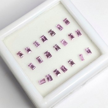 Zafiro rosa de Ceilán 3x2 mm