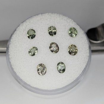 Zafiro Verde 4 x 3 mm