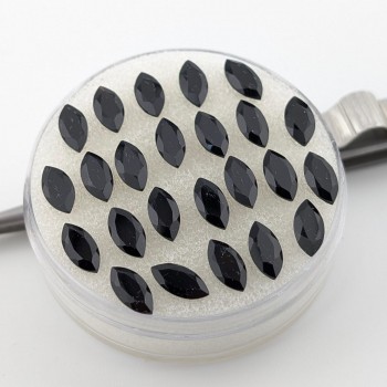 Ónix Negro 8x4mm