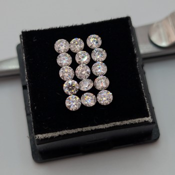 Moissanita 3 mm