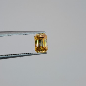 Moissanita Gold 6x4 mm
