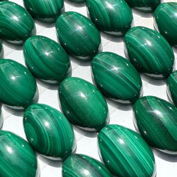 Malaquita 12x8 mm