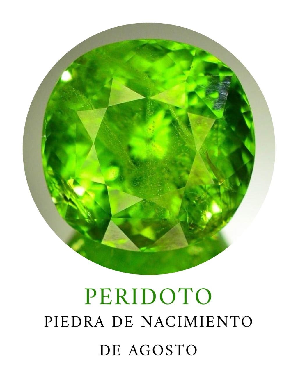 Peridoto - Piedra de nacimiento de Agosto