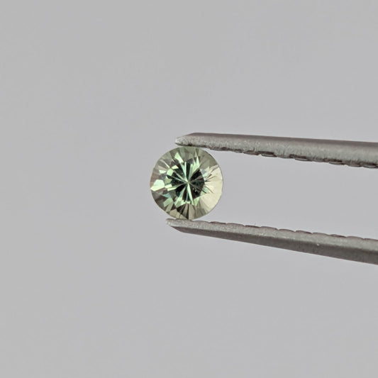 Zafiro Verde Facetado Redondo 2.75 mm
