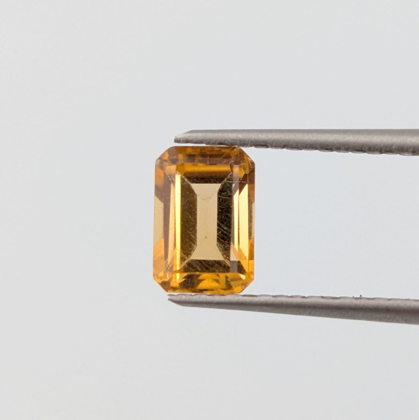 Citrino Rectangular Facetado 4 x 6 mm