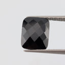 Espinela Negra Facetado Rectángular 8 mm x 10 mm