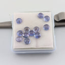 Tanzanita Redondo Cabujon 4.2 mm