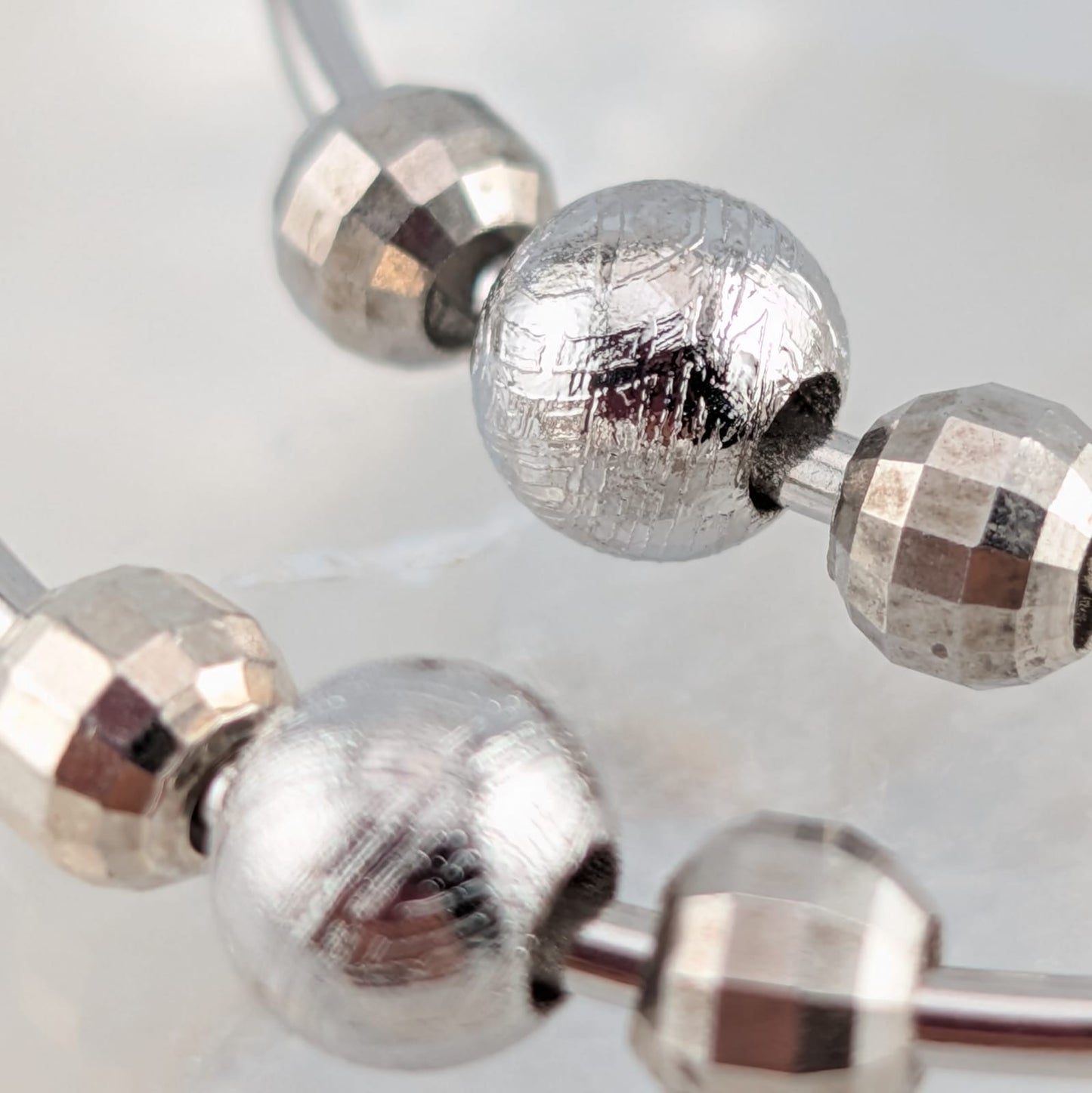 Aretes meteorito Muonionalusta (plata)